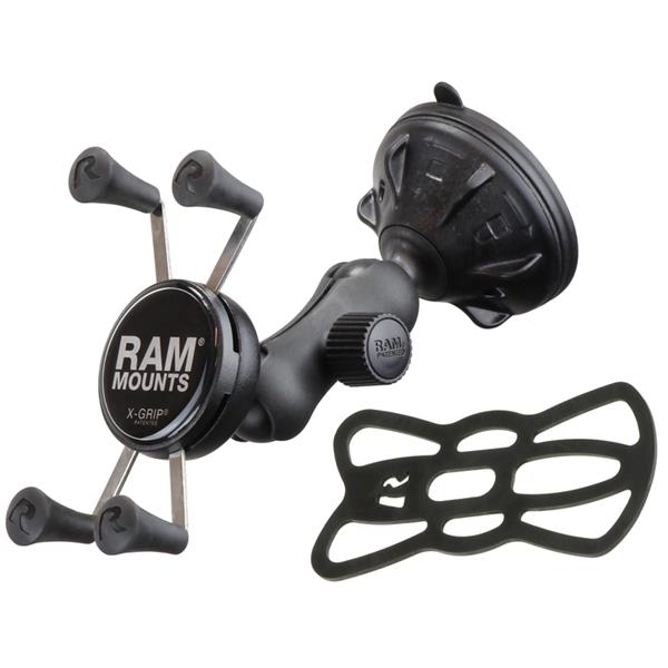 RAM X-GRIP MOUNT WITH SUCTION CUP