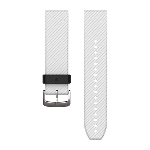 Garmin QuickFit 22mm Silicone Watch Band for Approach S60, White