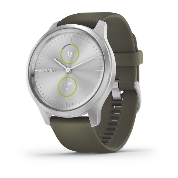 Garmin vivomove Style Smartwatch, Silver