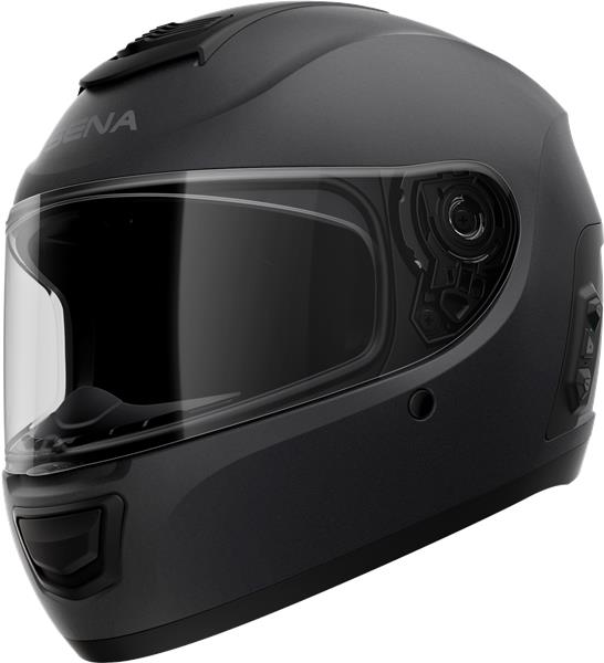 Momentum EVO, Motorcycle Smart Helmet with Mesh Intercom, Full Face, Matt Black, M size, ECE