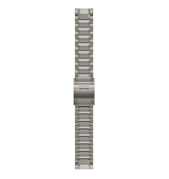 QuickFit® 22 Watch Straps (MARQ™), Hardened swept-link titanium bracelet