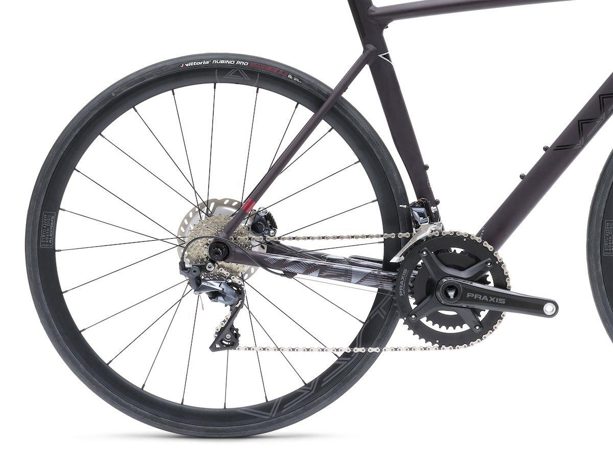 Vaast R/1 700C ULTEGRA velosipēds, Black Cherry, 60 cm