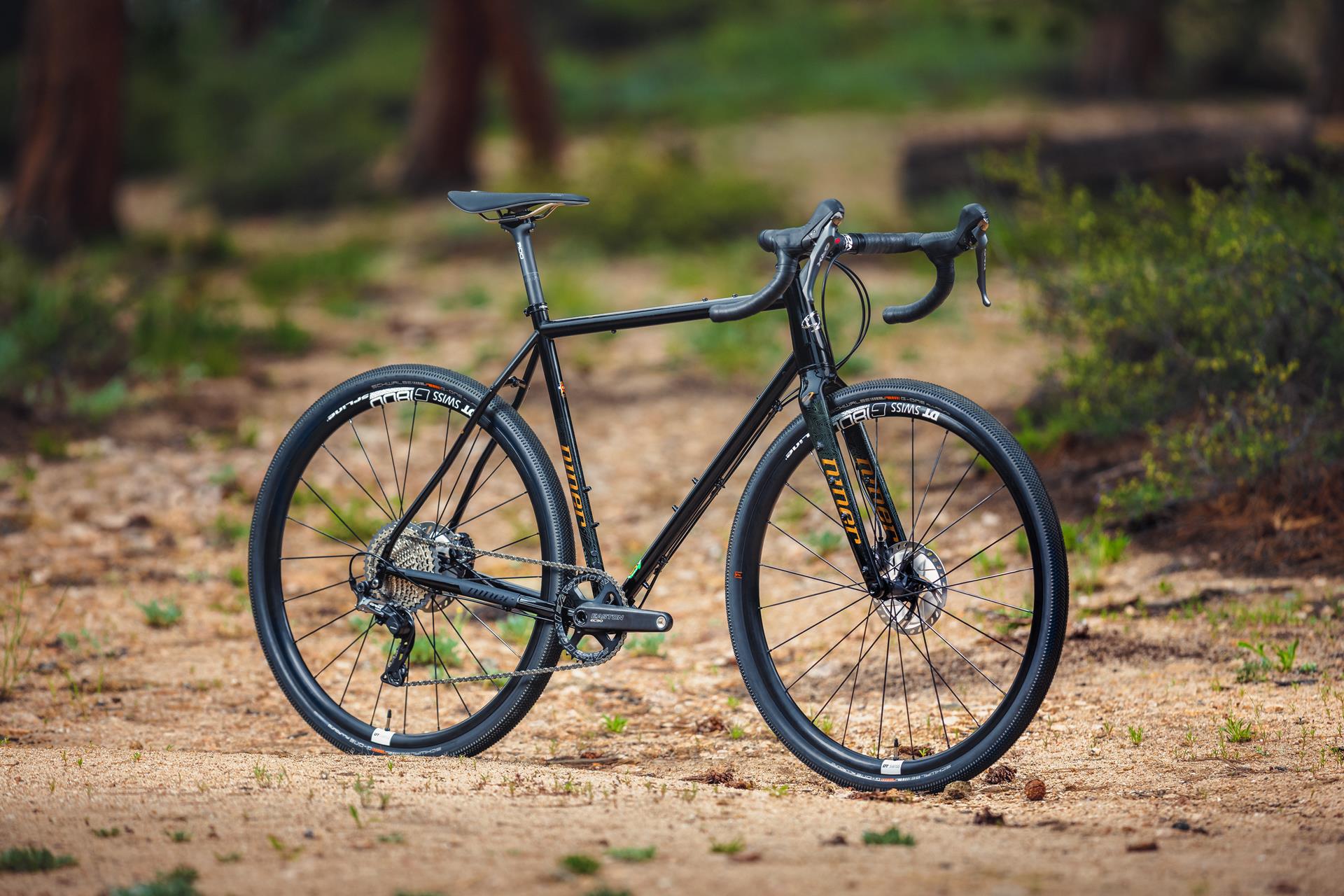 Niner RLT 2-star dviratis, juoda bronza, 62 m