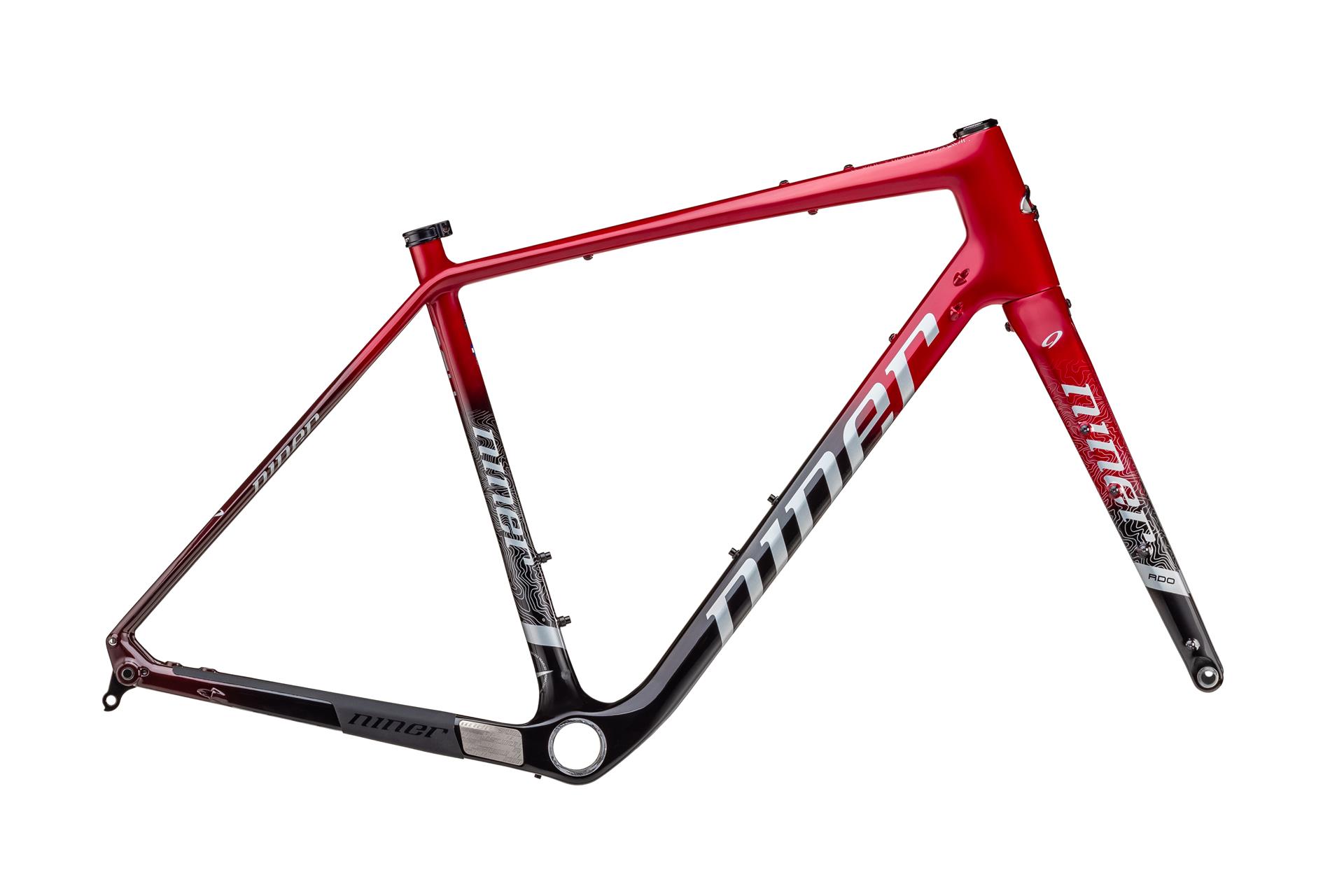 Niner RLT RDO 2-star dviratis, Blood Red, 53
