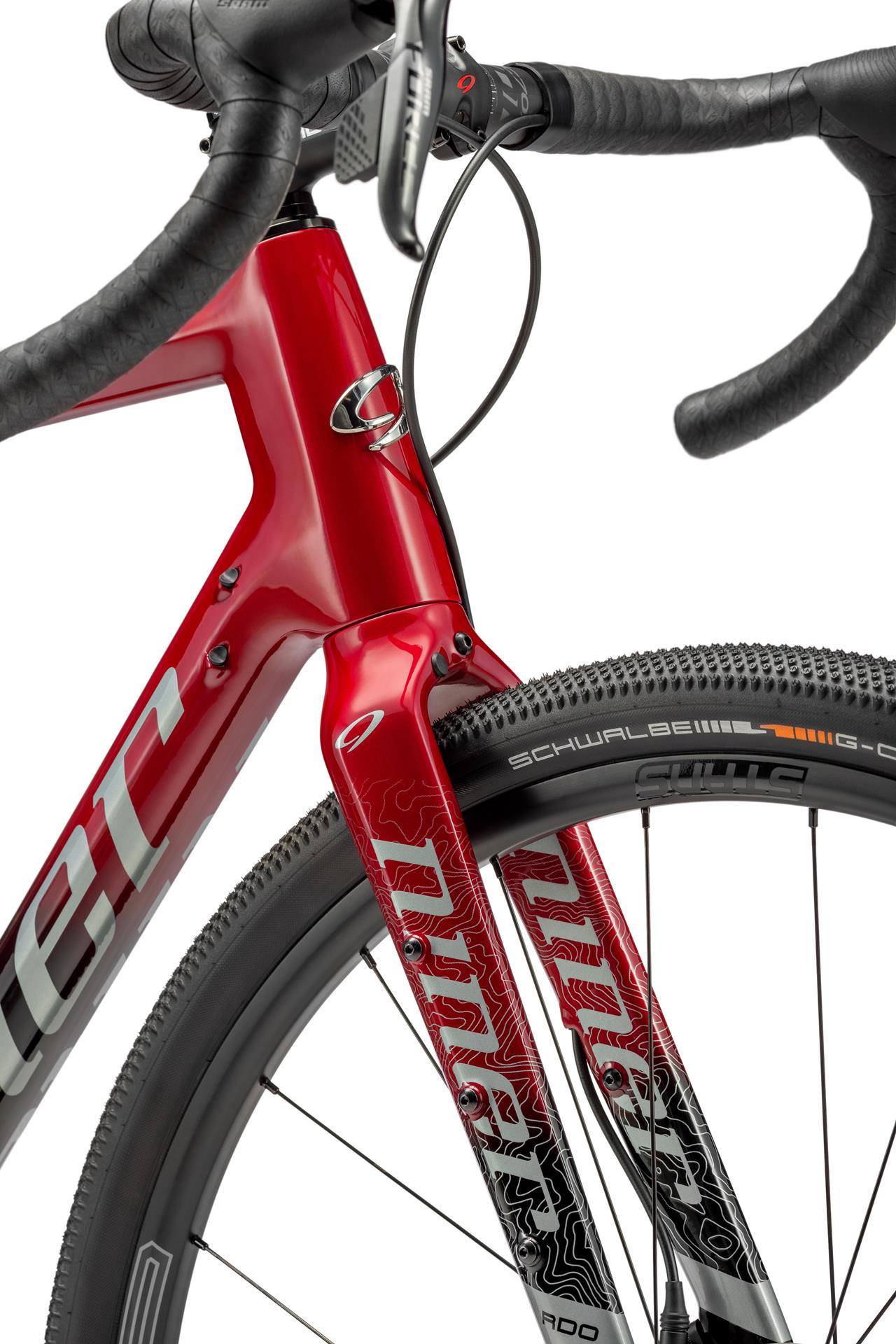 Niner RLT RDO 2-star dviratis, Blood Red, 53