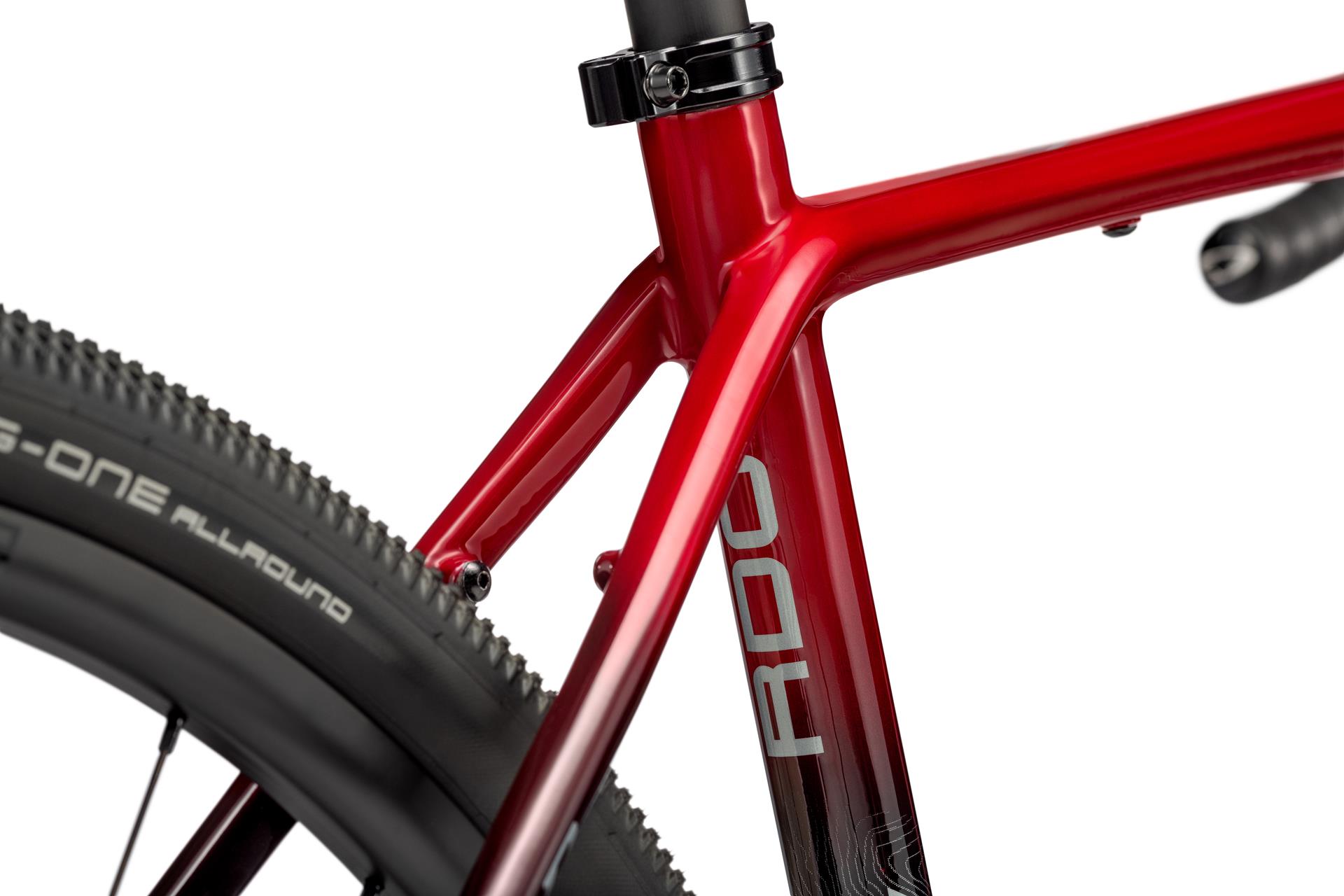 Niner RLT RDO 2-star dviratis, Blood Red, 59