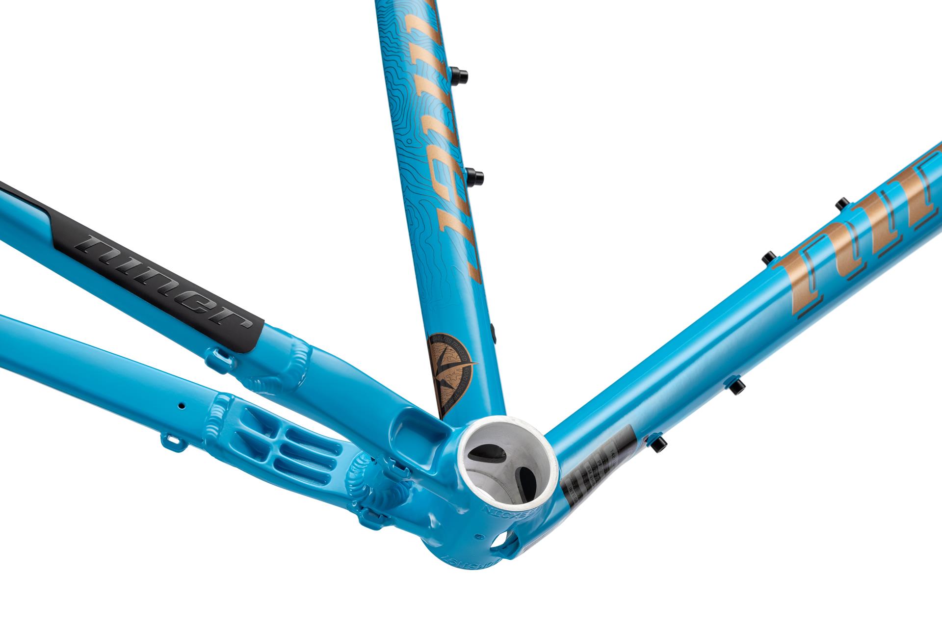 Niner RLT 2-star dviratis, Pilkas/Mėlyna, 50