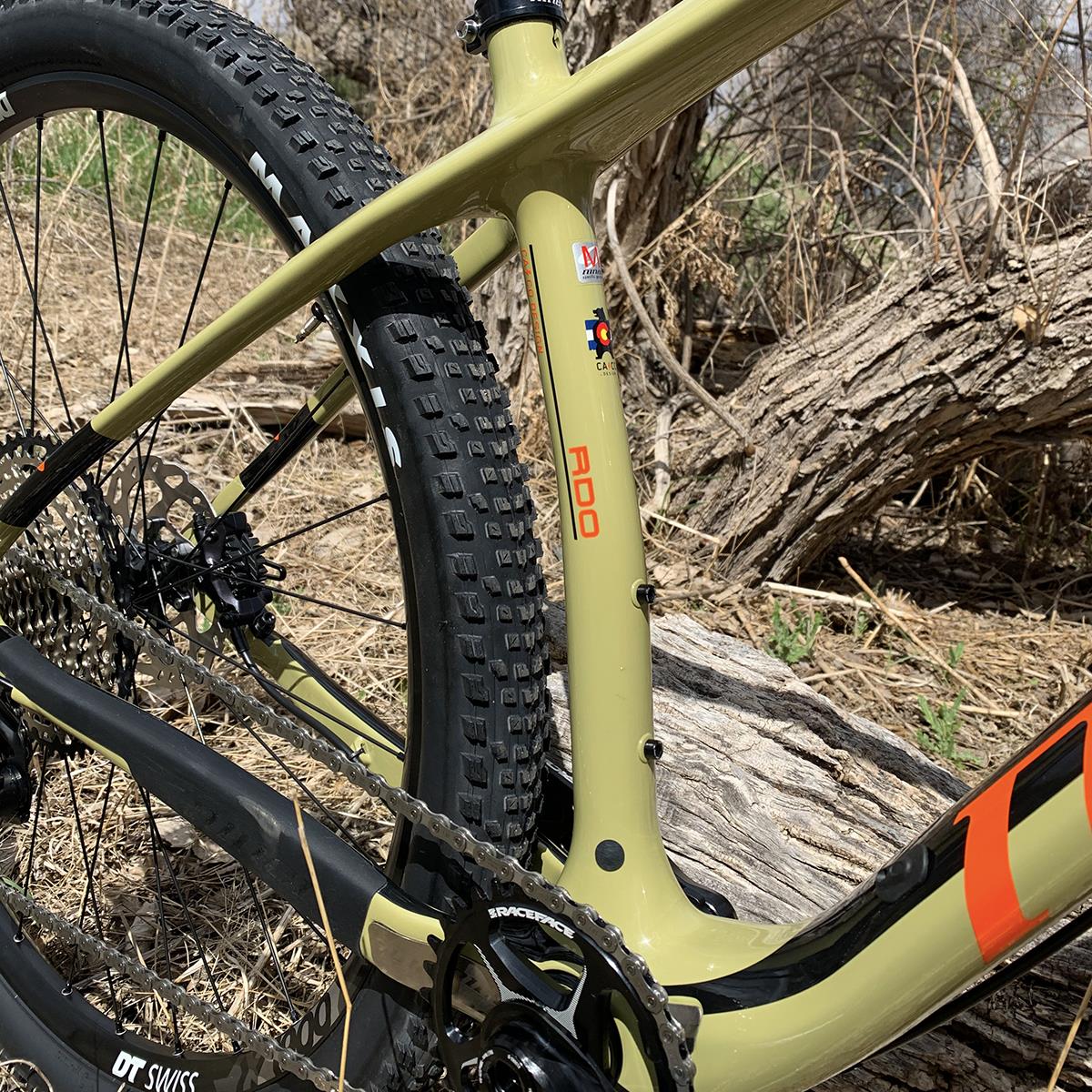 Niner AIR RDO 4-star велосипед, песочно-оранжевый, большой