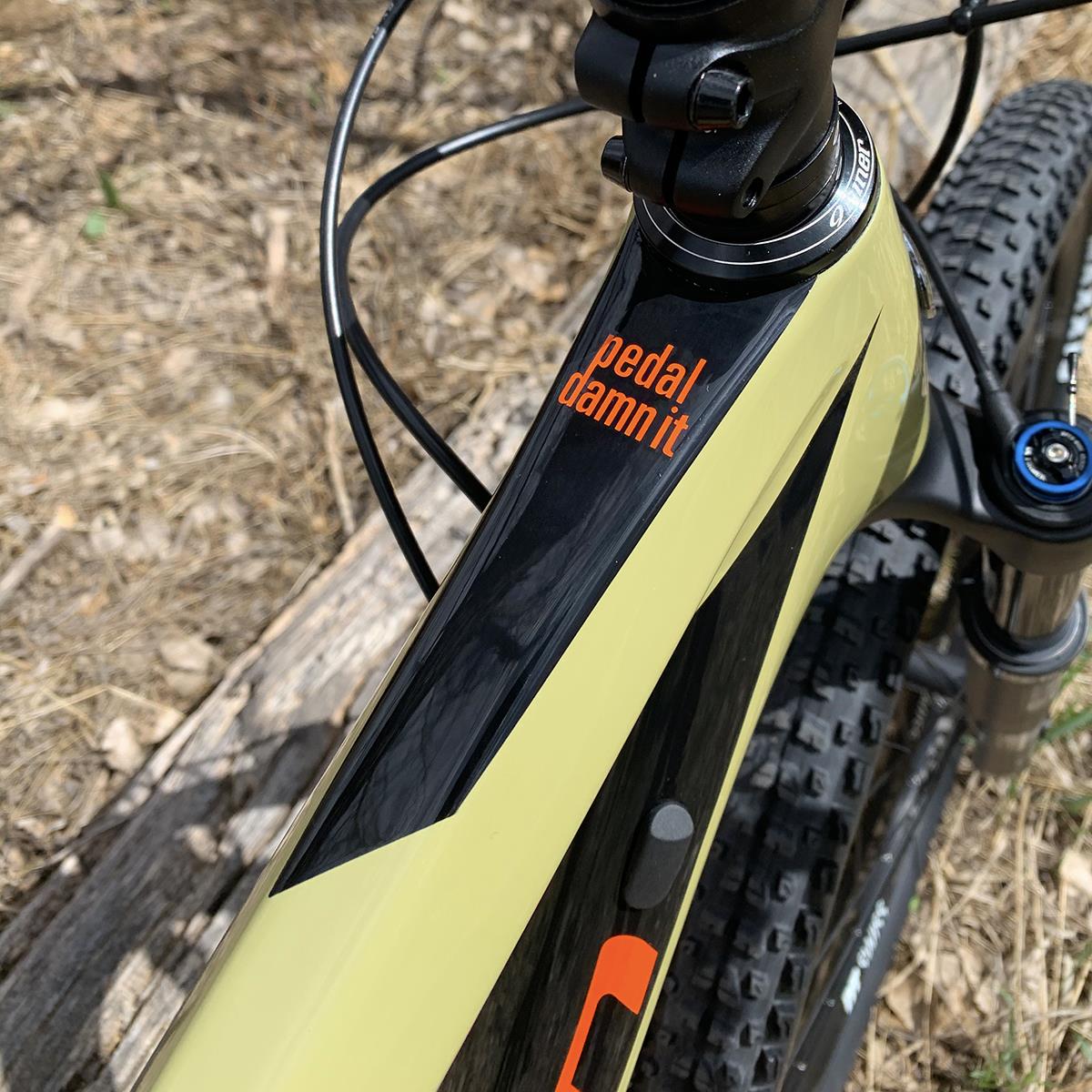 Niner AIR RDO 4-star dviratis, smėlio oranžinis, didelis