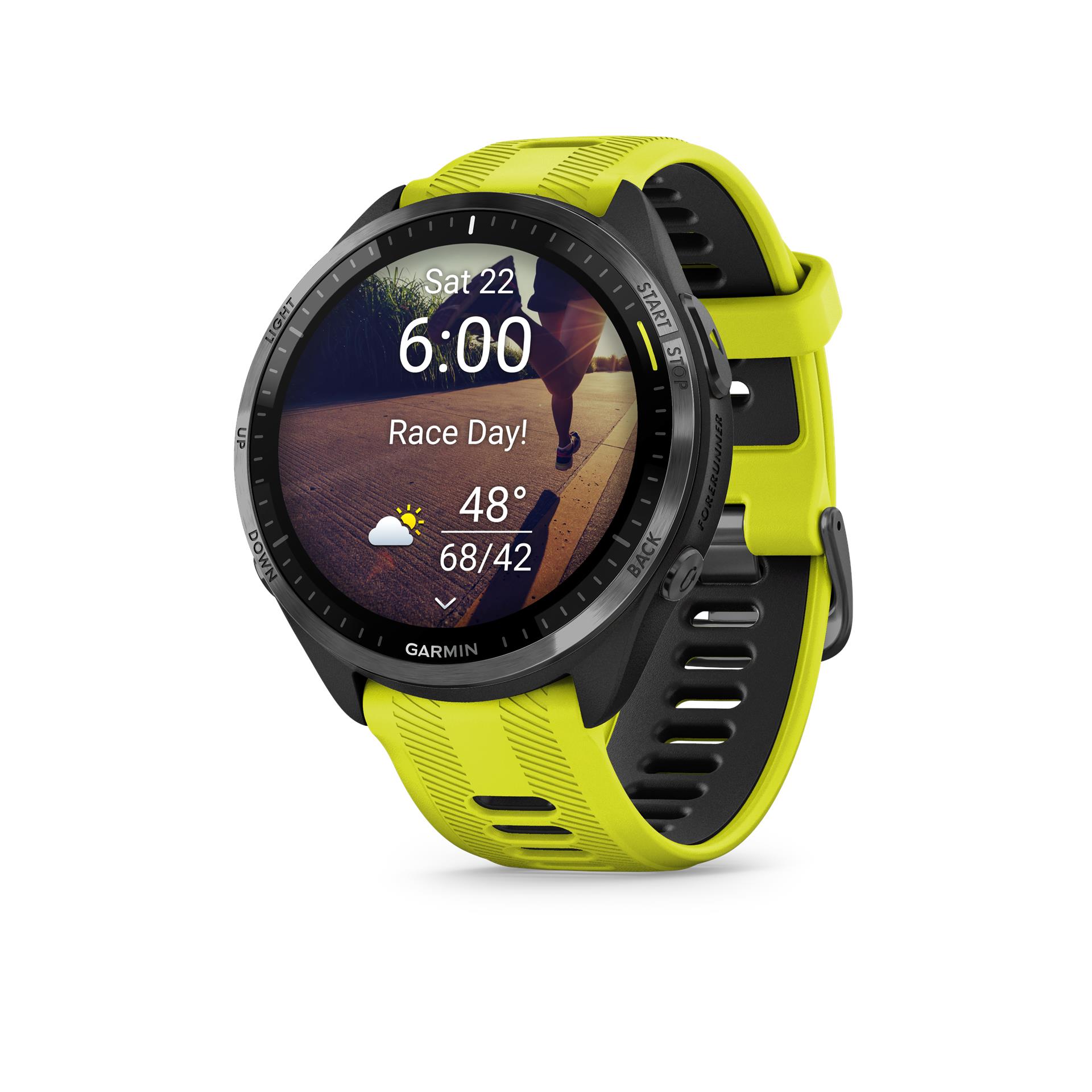 Garmin Forerunner 965 smartwatch, Amp Yellow