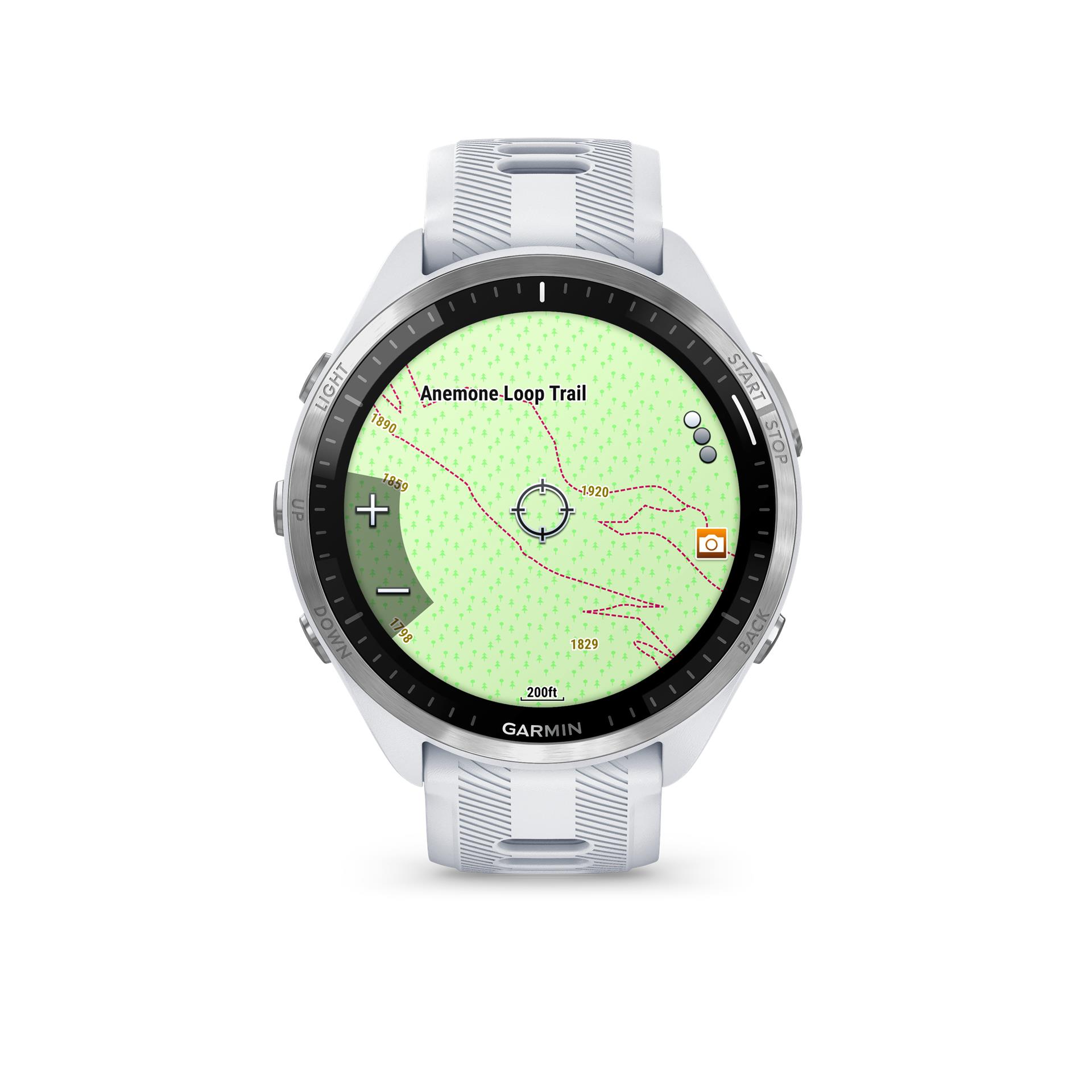 Garmin Forerunner 965 smartwatch, White
