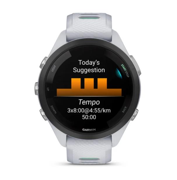 Garmin Forerunner 265S Music smartwatch, 42 mm, White