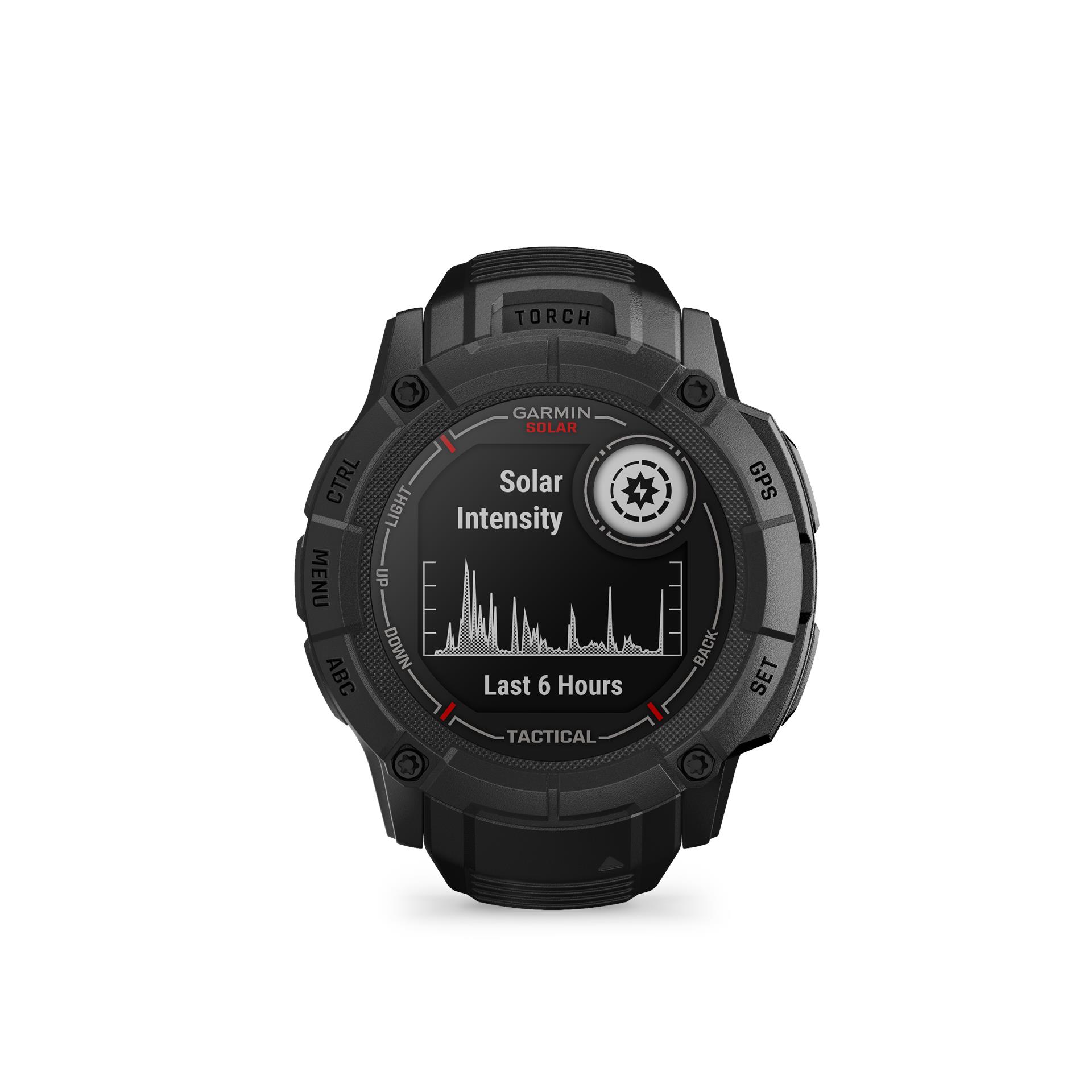 Garmin Instinct 2X Tactical Solar smartwatches, 50 mm, Black