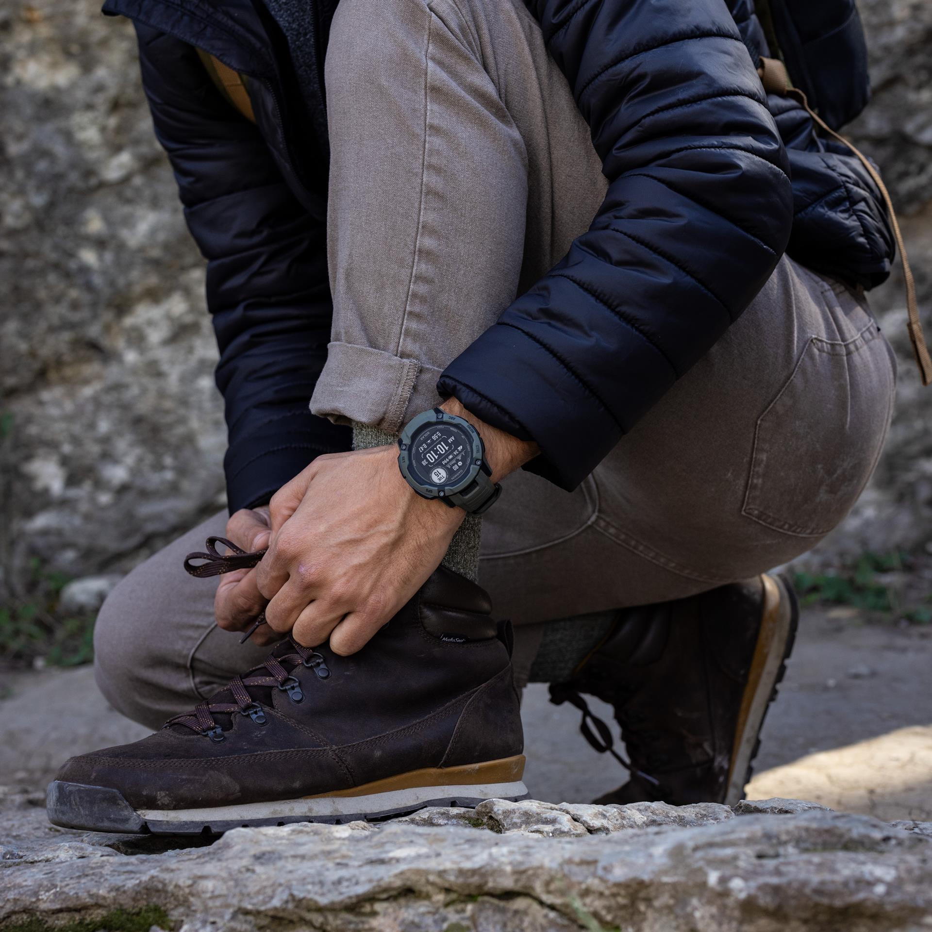 Garmin Instinct 2X Tactical Solar Смарт-часы, 50 mm, черные