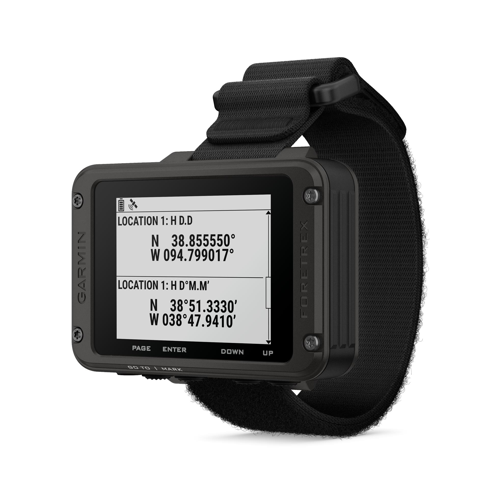 Garmin Foretrex 801 GPS-навигатор на запястье с ремешком