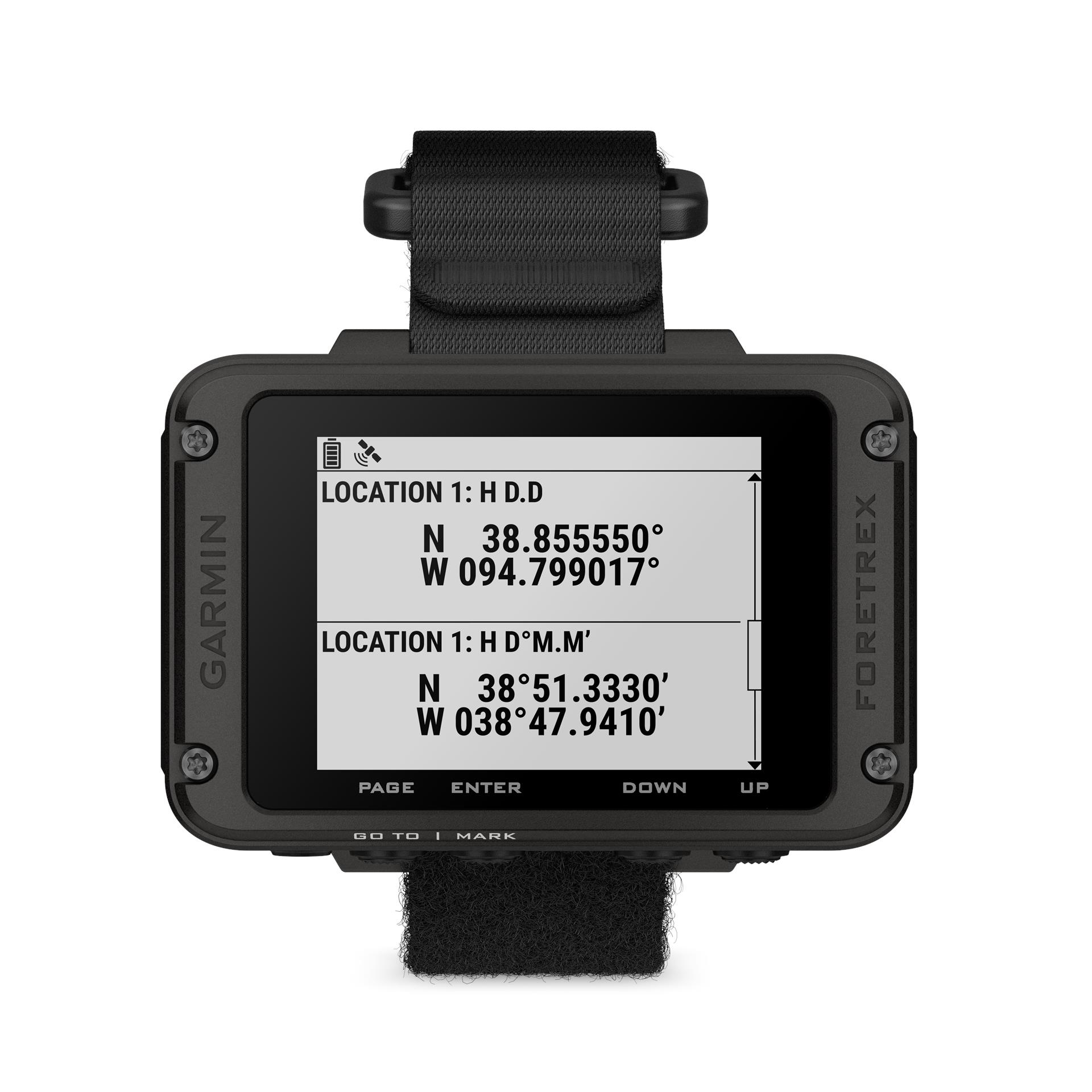 Garmin Foretrex 801 GPS navigācijas ierīce ar siksniņu
