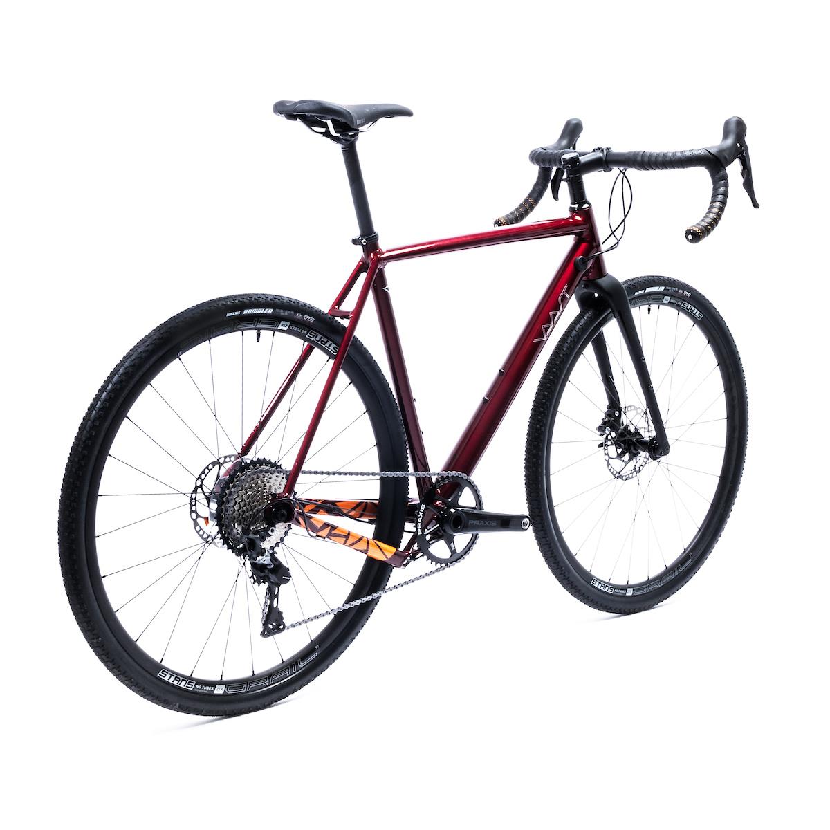 Vaast A/1 700C GRX L dviratis, 56 cm, raudona