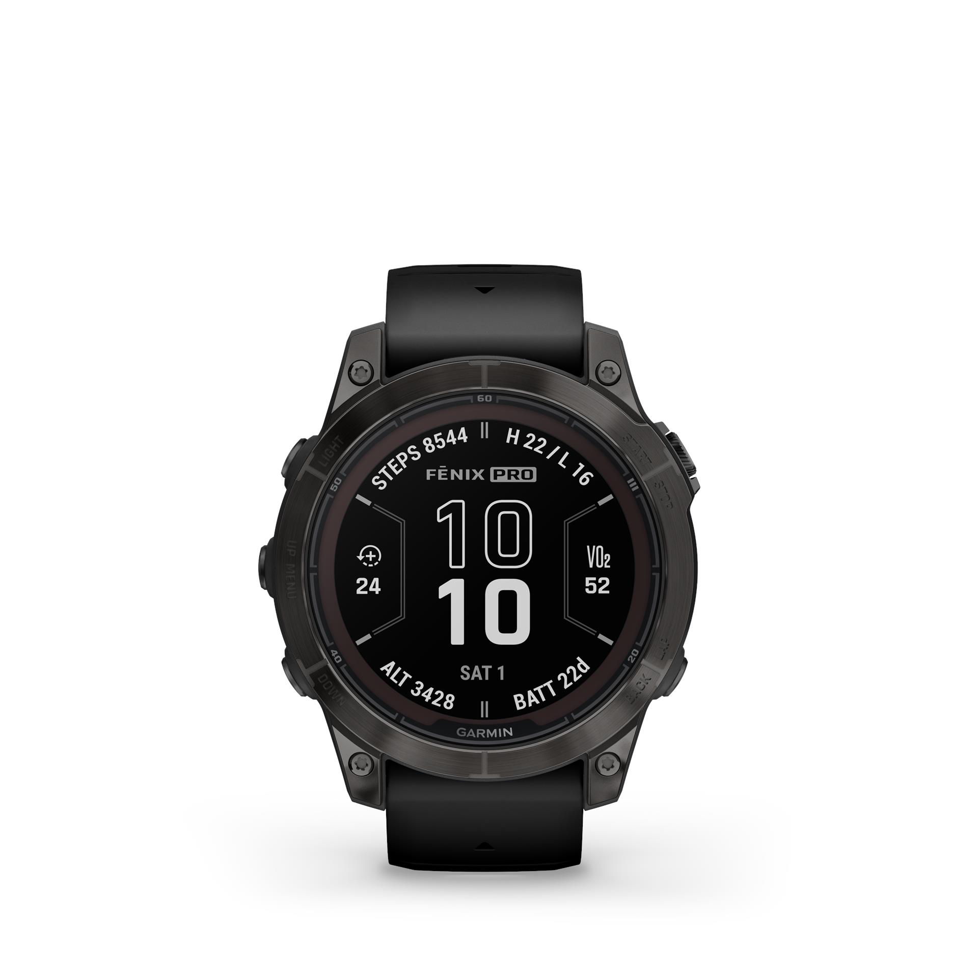Garmin Fenix ​​7 Pro Sapphire Solar Смарт-часы, 47 mm,  угольно серые/черные