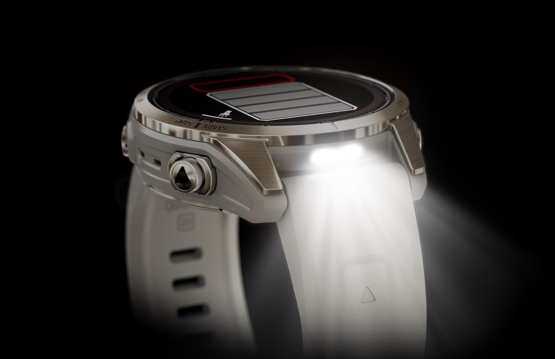 Garmin fēnix 7S Pro Sapphire Solar smartwatch, 42 mm, Soft gold/Sand