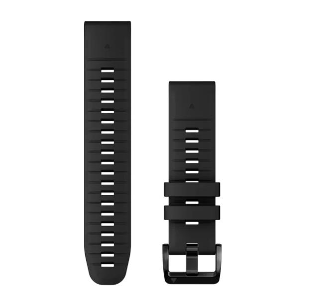 Garmin QuickFit 22 mm Silikoninis laikrodžio dirželis, Juoda