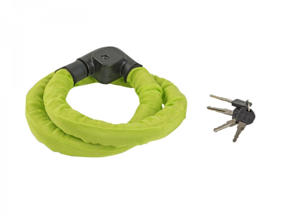 Author Cable lock ACL-80 C-Armored d.22x1000mm (green-neon)