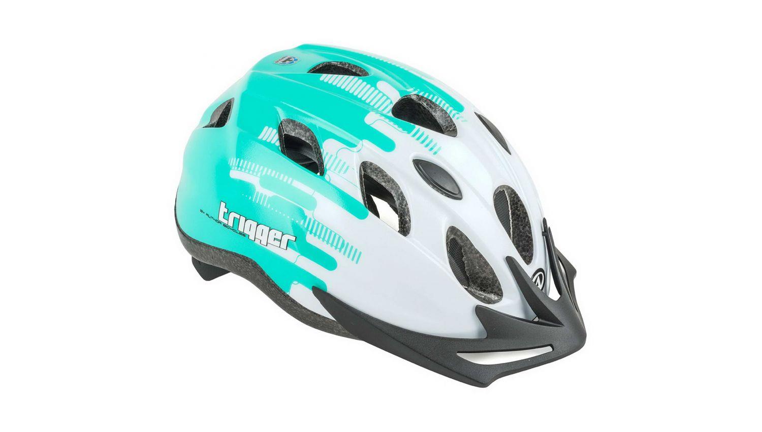 Author Helmet Trigger Inmold 52-56cm (174 white/green)