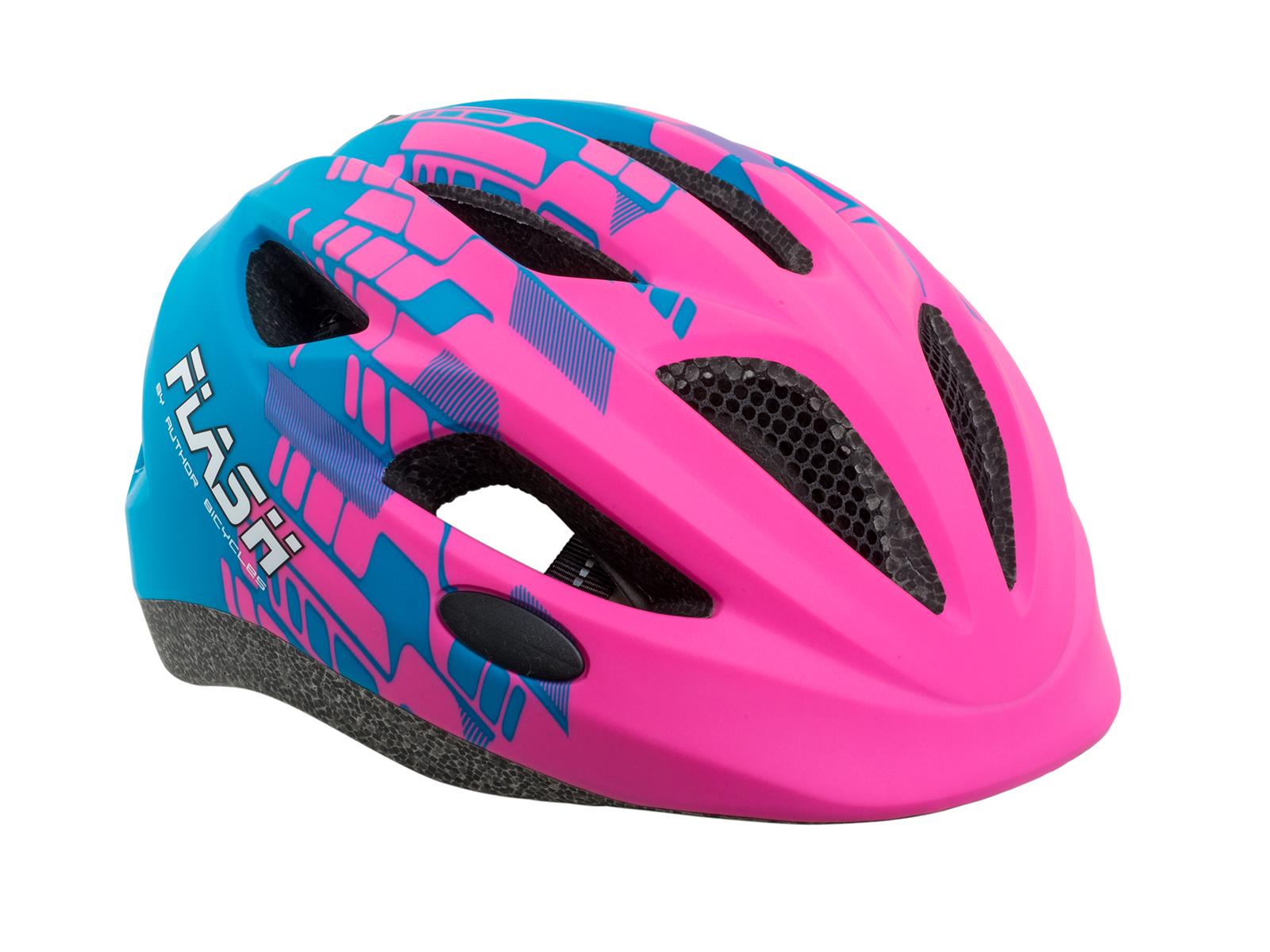 Author Helmet Flash Inmold X8 matt 47-51cm (162 pink/blue-matt)