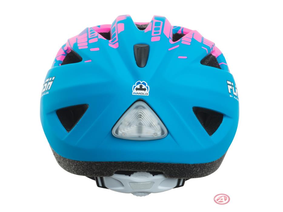 Author Flash Inmold X8 Helmet, pink/blue, 47-51 cm
