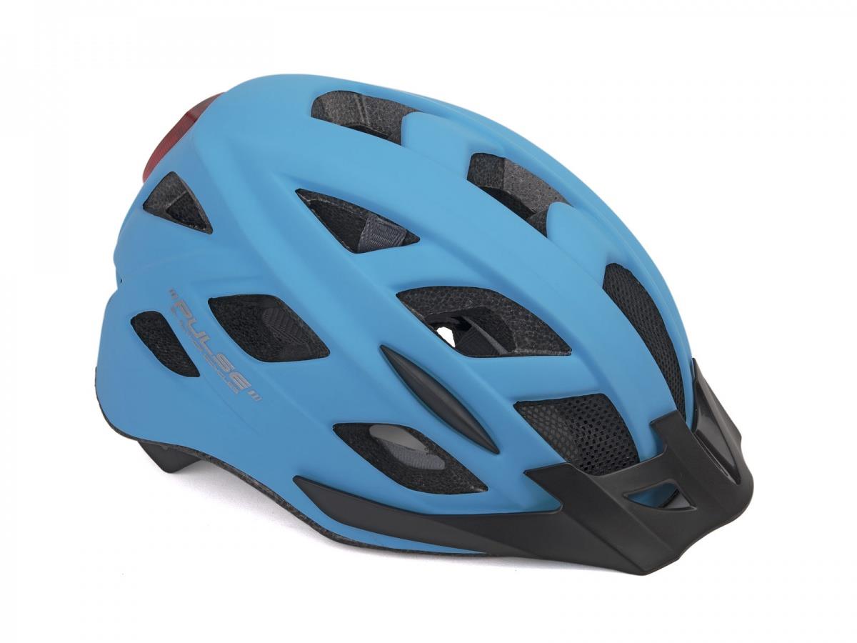Author Pulse LED X8 Helmet, Blue 58-61 cm