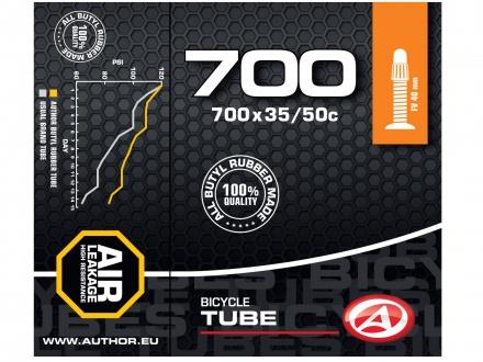 Author Tube AT-CROSS-700C Wide FV40 700x35/50C (black)