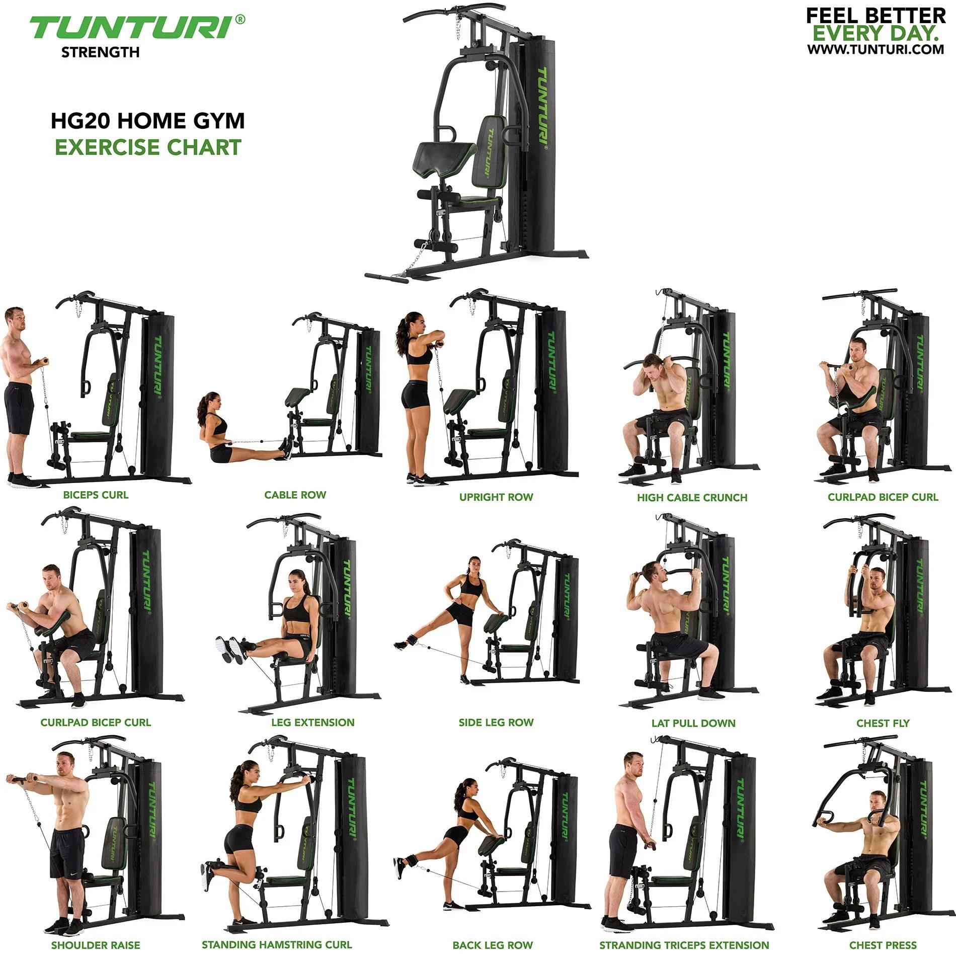 Tunturi HG20 Home Gym