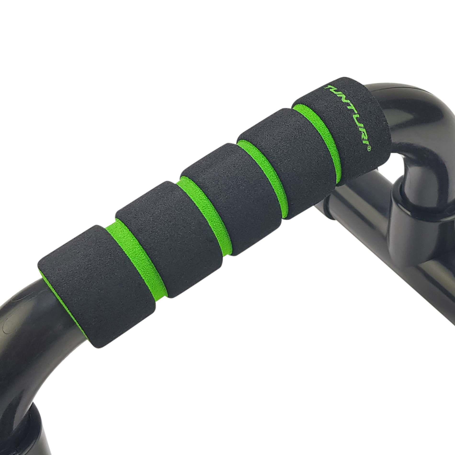 Tunturi Push Up Bar Push-up käepidemed, PVC, must