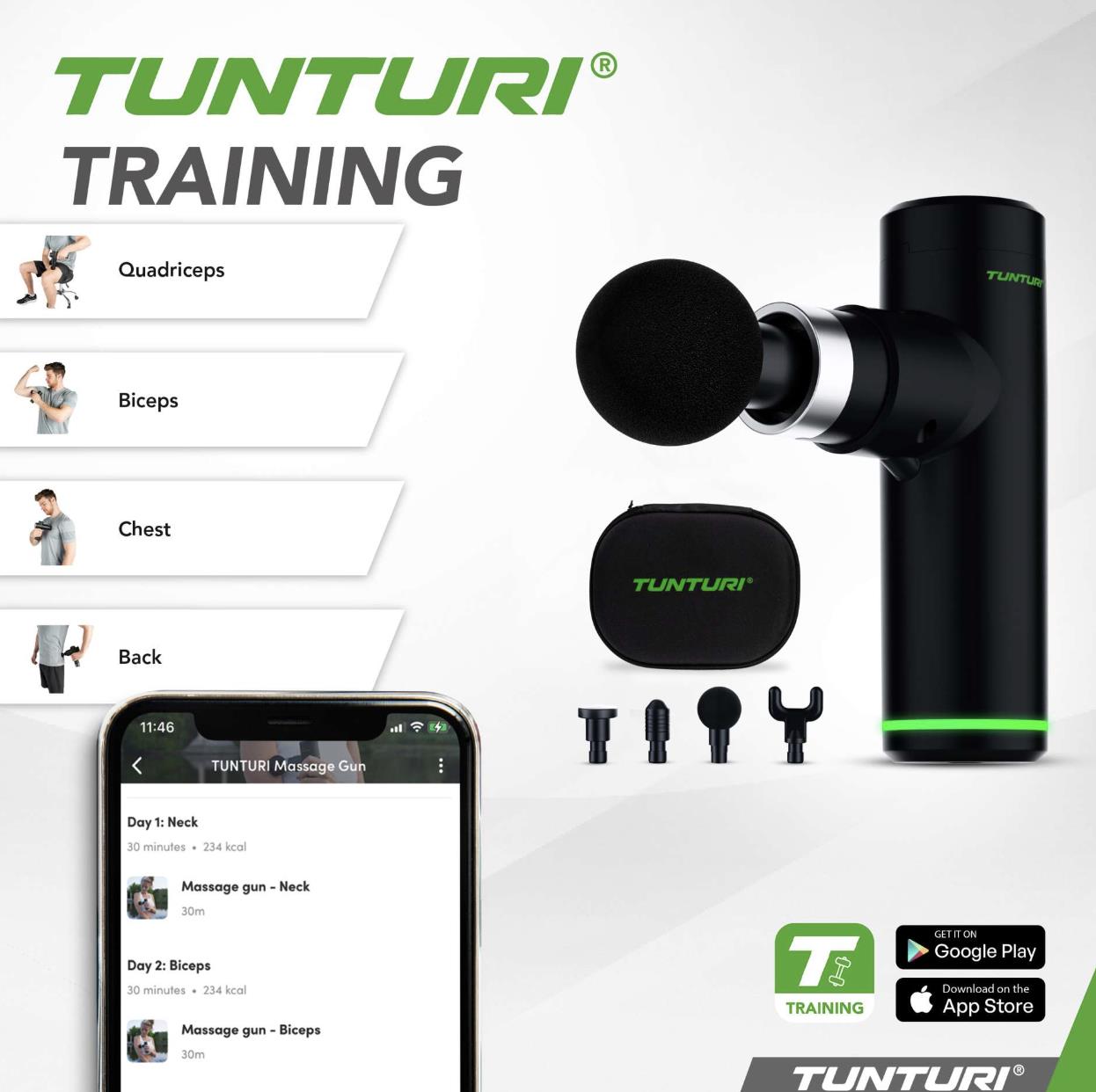 Tunturi Massage Gun Mini