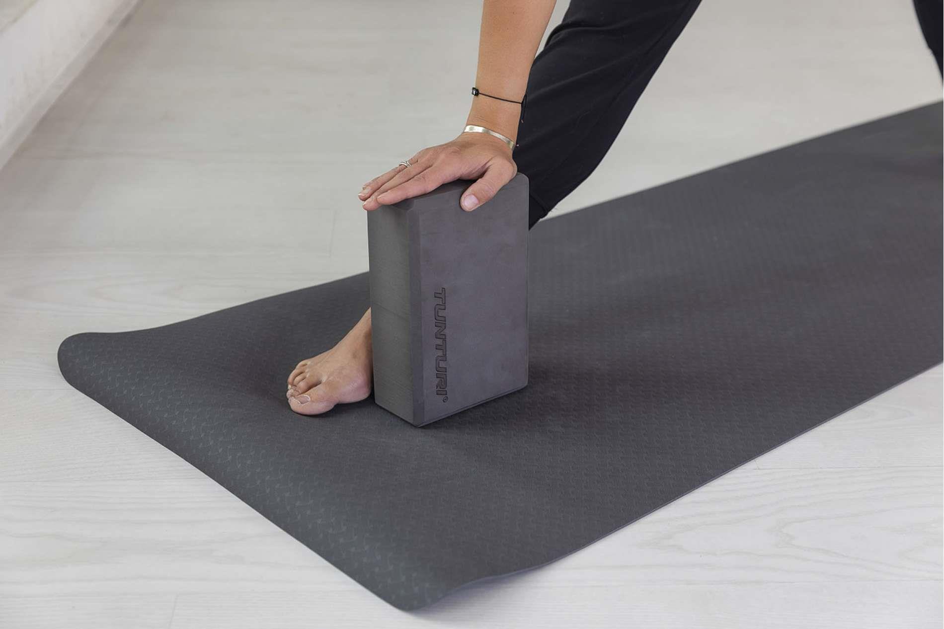 Tunturi Yoga Block, Anthracite