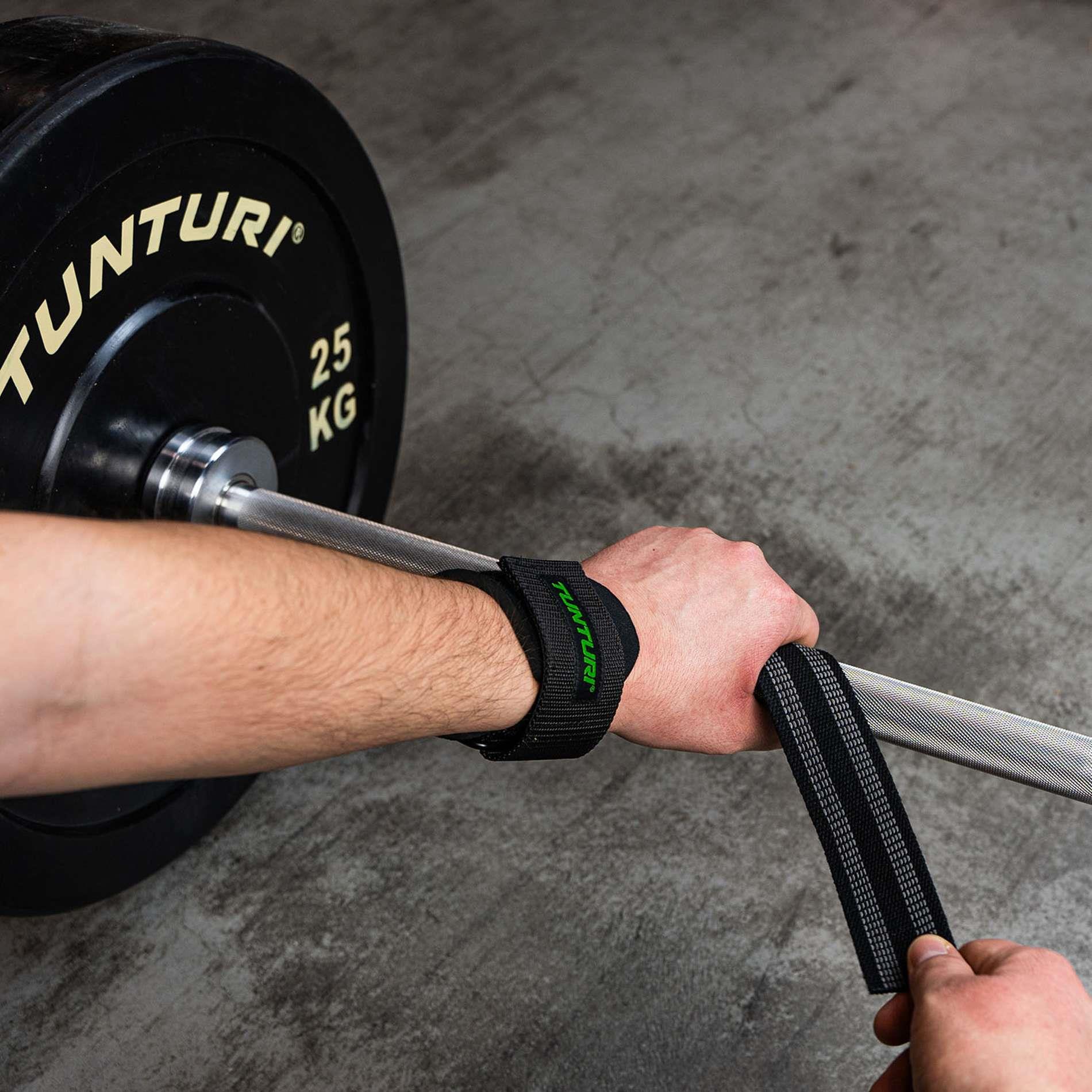 Tunturi Pro Padded Power Lifting Straps