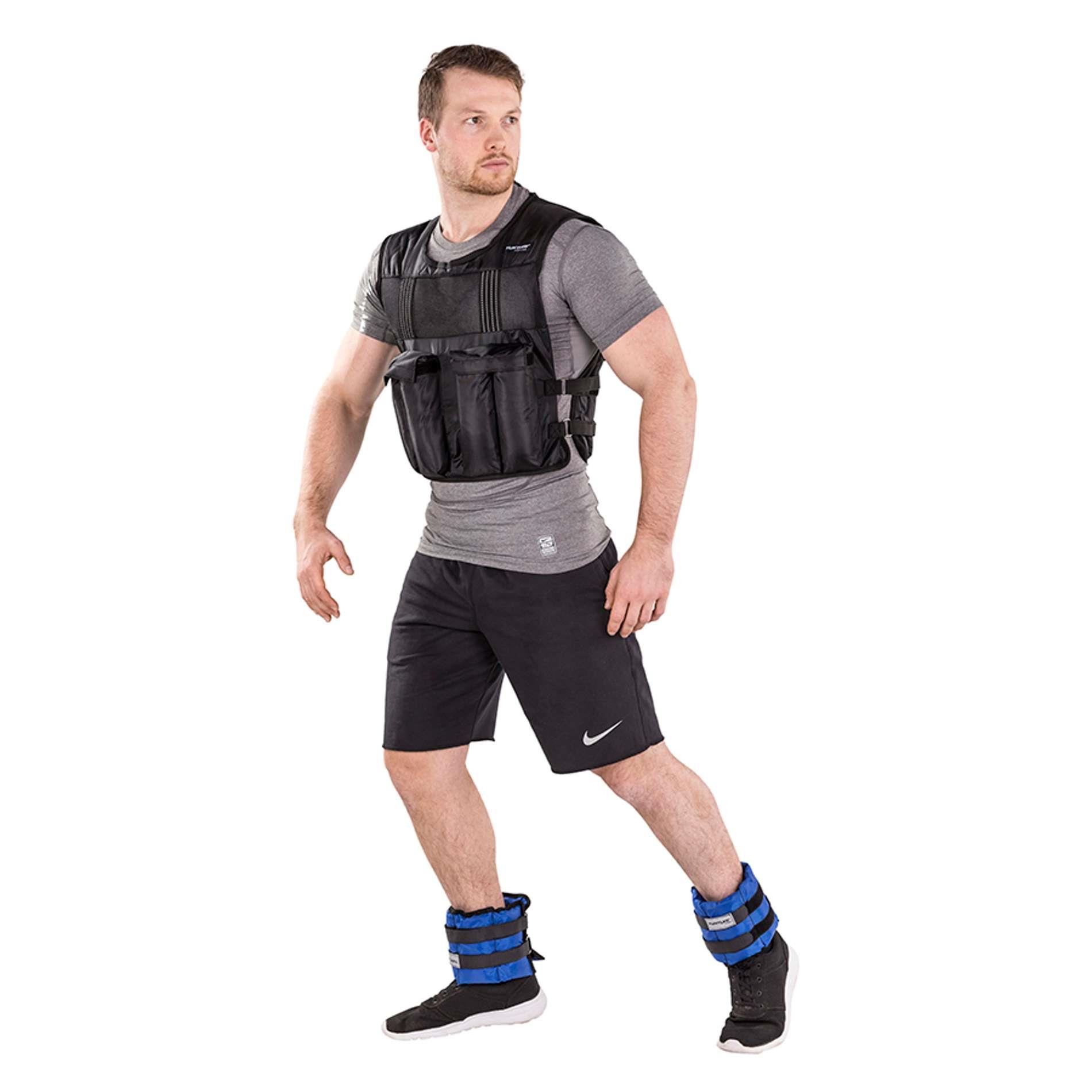 Tunturi Adjustable Weighted Vest, 15kg