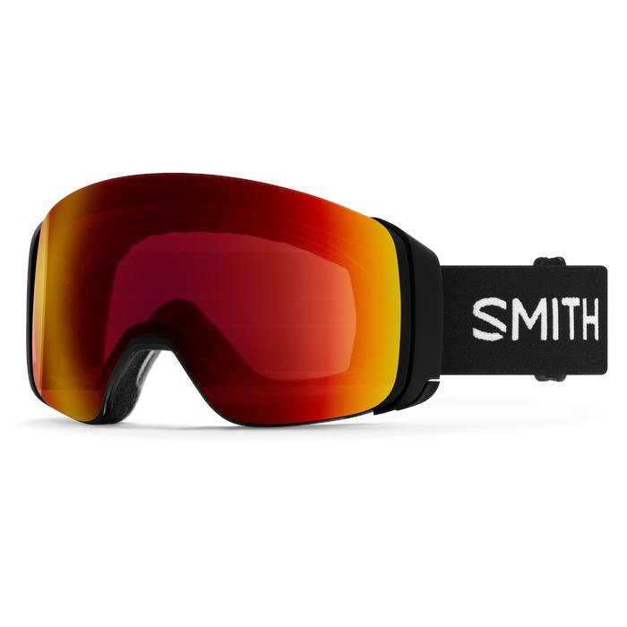 Smith 4D MAG Black/CHROMAPOP SUN RED MIRROR/ChromaPop Storm Yellow Flash