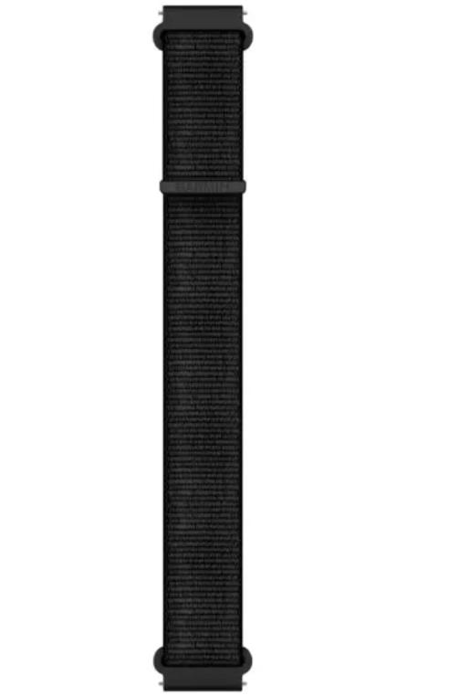 Garmini Kiirkinnitusega Nailonist kellarihm, 22 mm, Must