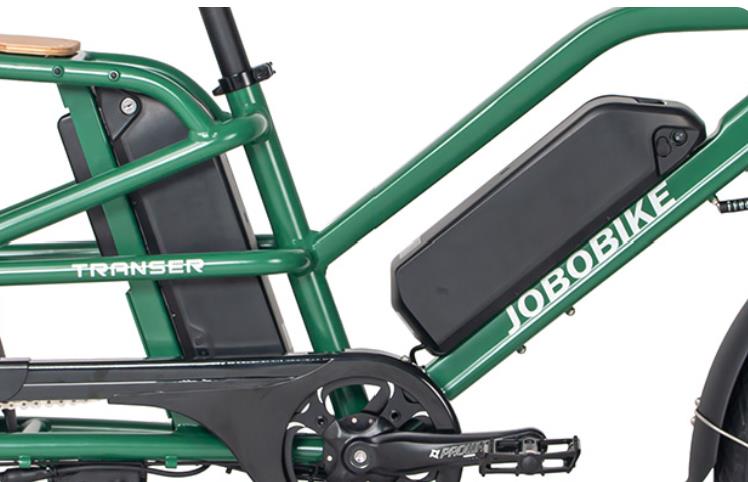 Jobobike Transer dviratis, sidabrinės spalvos
