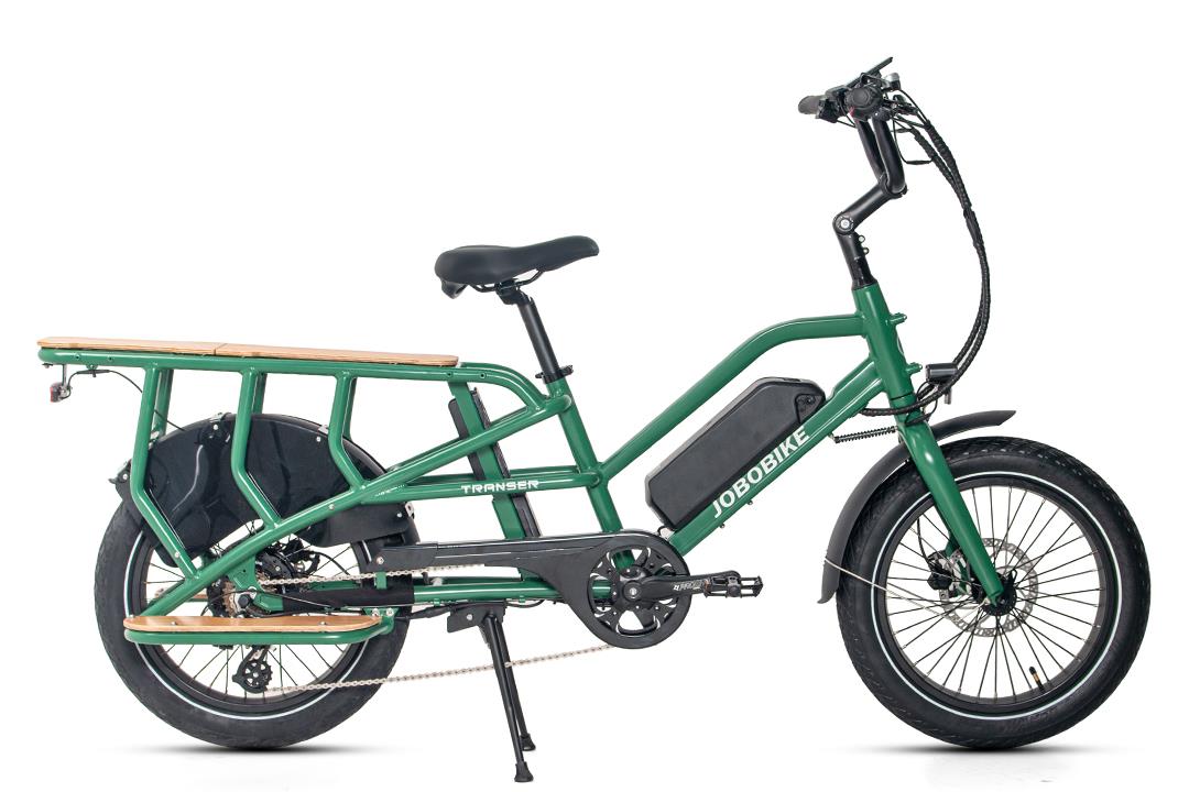 Jobobike Transer Bike dviratis, žalias