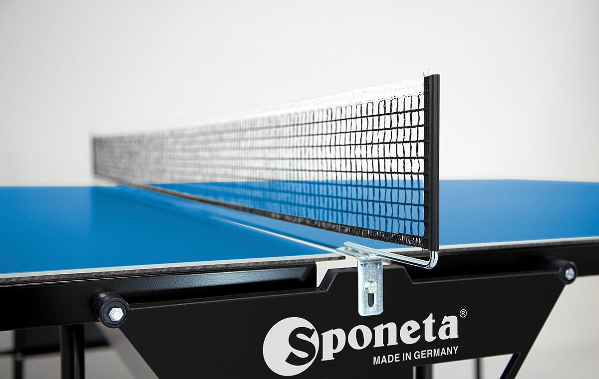 Sponeta S 1-13e Välitenniselaud võrguga, 4mm, Sinine