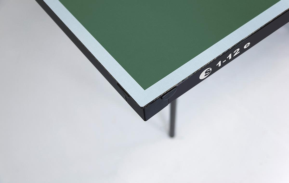 Sponeta S 1-12eOutdoor Tennis table with net, 4mm, Green