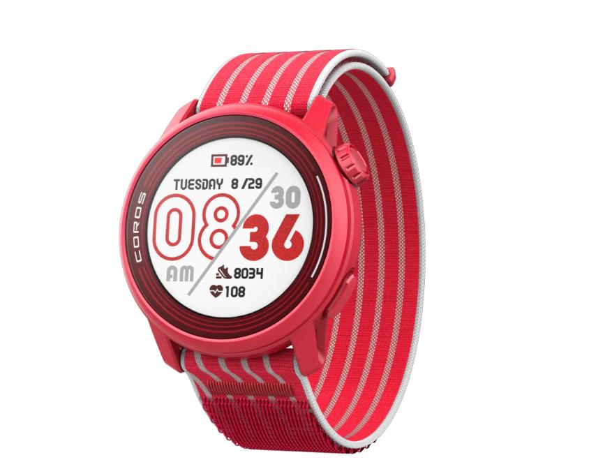 COROS PACE 3 GPS Track sportinis laikrodis, raudonas