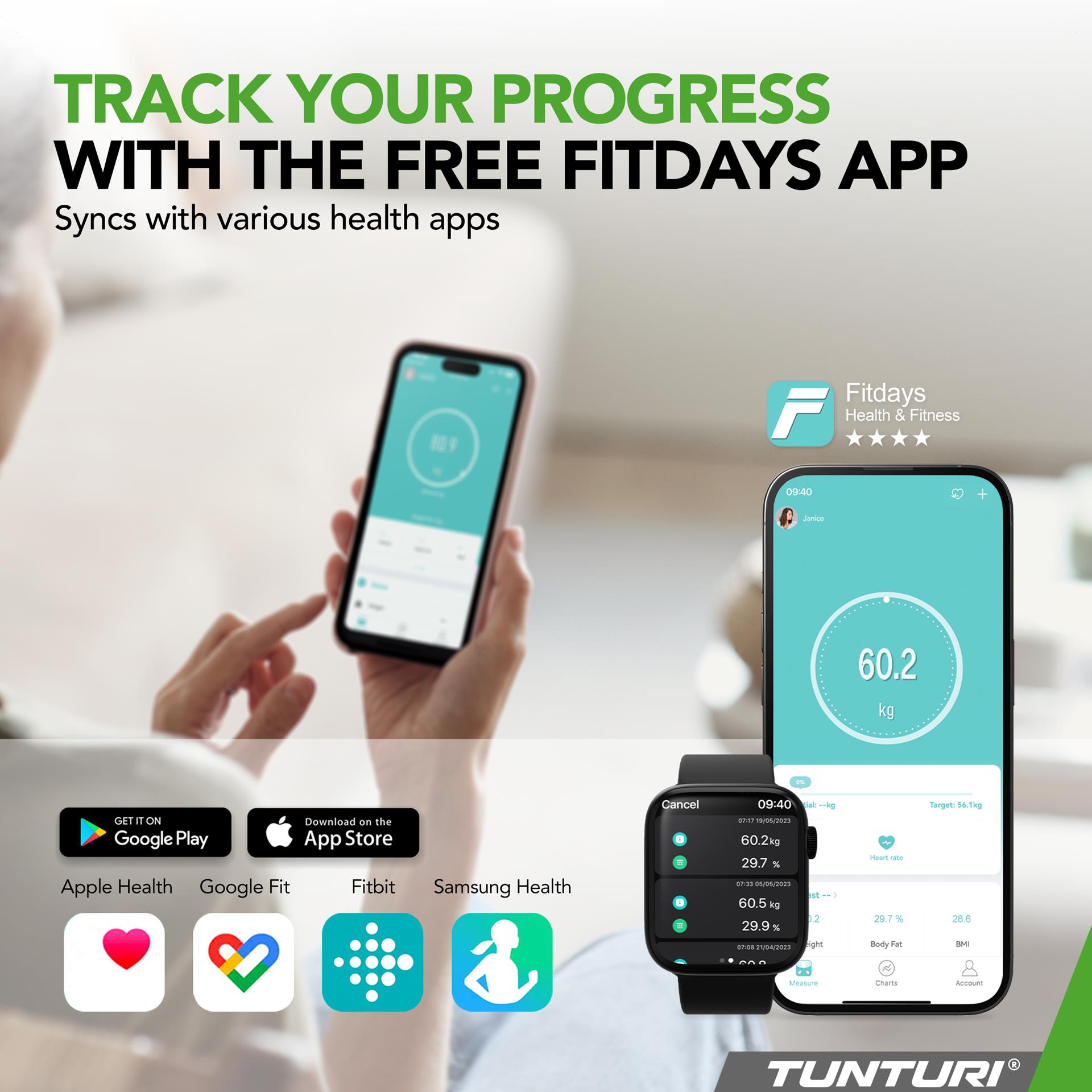 Tunturi SC30 Smart Scale