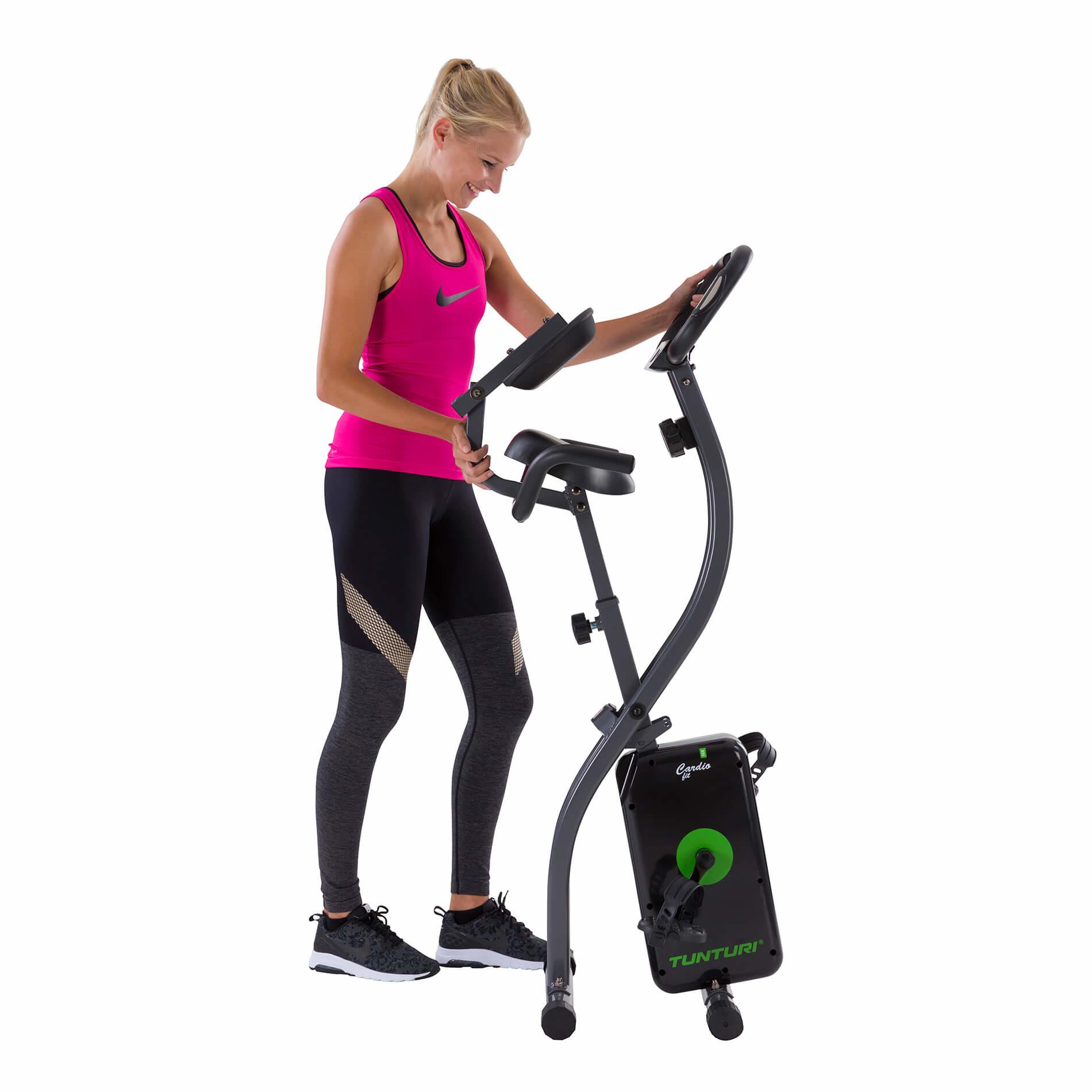 Tunturi Cardio Fit B25 X-bike Dviratis treniruoklis su atlošu