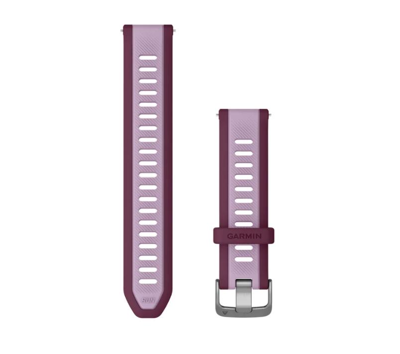 Garmin Quick Release laikrodžio apyrankė, silikoninė, 20 mm, Berry/Lilac