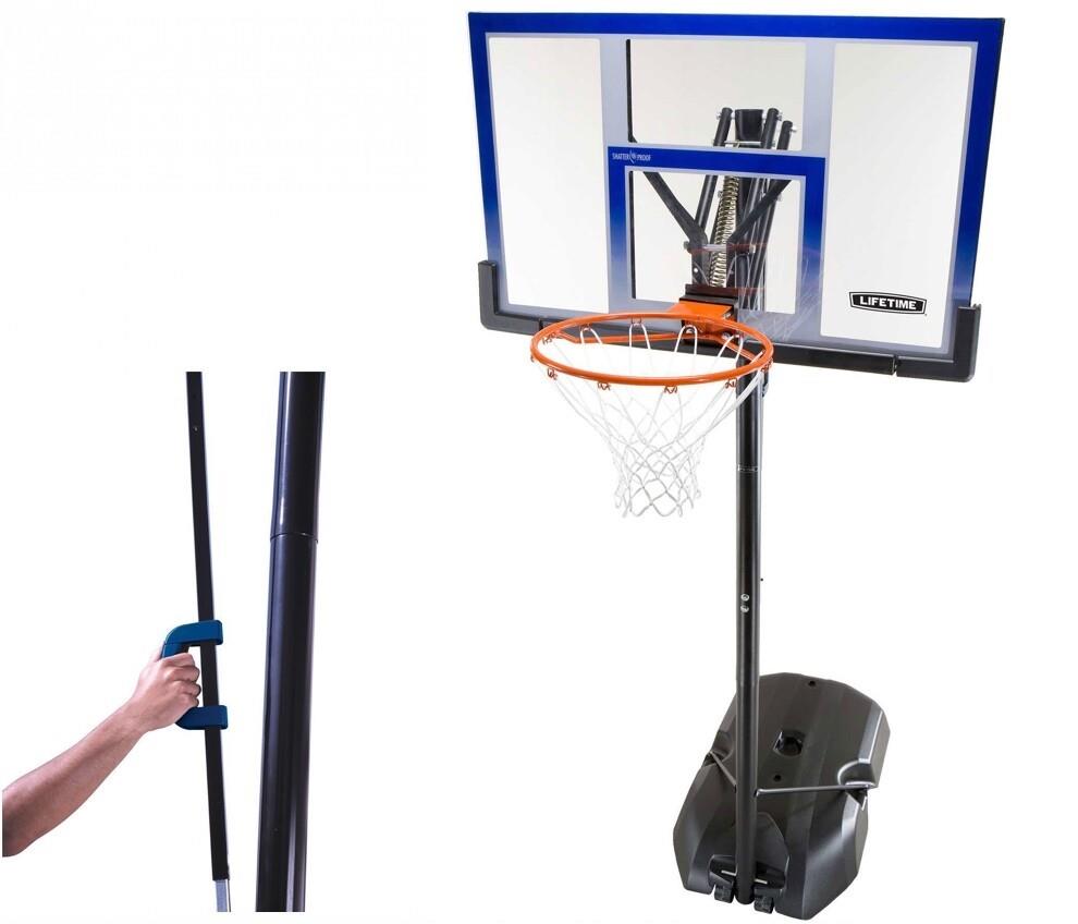 LIFETIME 90000 Basketbola pārvietojamais komplekts (2.45 - 3.05m)
