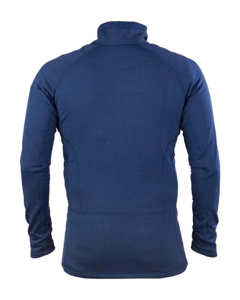 HeatX Heated Grid Fleece Mens Blue XXL