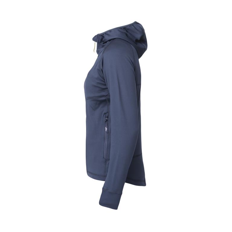 HeatX Heated Anyday Ziphood Womens Navy/Blue XS