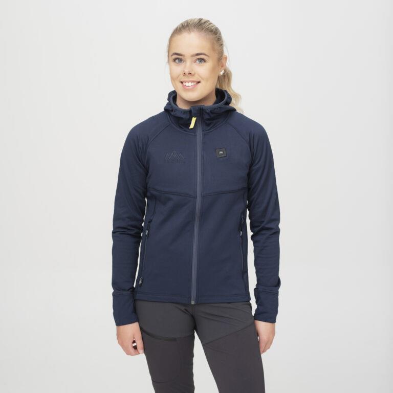 HeatX Heated Anyday Ziphood Womens Navy/Blue XS